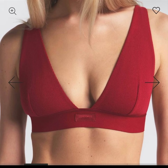 SKIMS Brick Ribbed Bralette - Picture 1 of 3